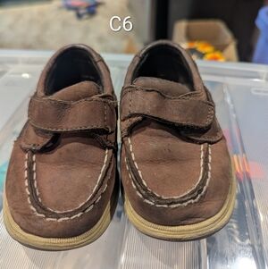 Sperry Top-Sider Brown Kids Boat Shoes C6